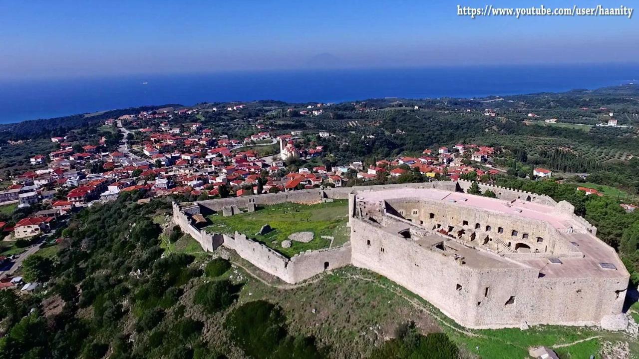 Ionian Sea Base Floor Villa Apartment At Kyllini Kástro Tornéze 외부 사진